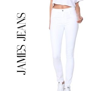 JAMES JEANS HIGH CLASS SKINNY JEAN IN WHITE 28